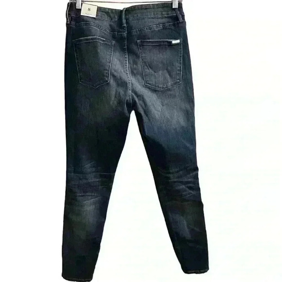 White House Black Market Women's High-Rise Skinny Jeans Size 8 Blue NWT - Picture 12 of 15